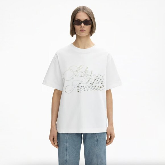 Vintage Tops - ⚡️SOLD⚡️ vintage saks fifth avenue metallic logo tee